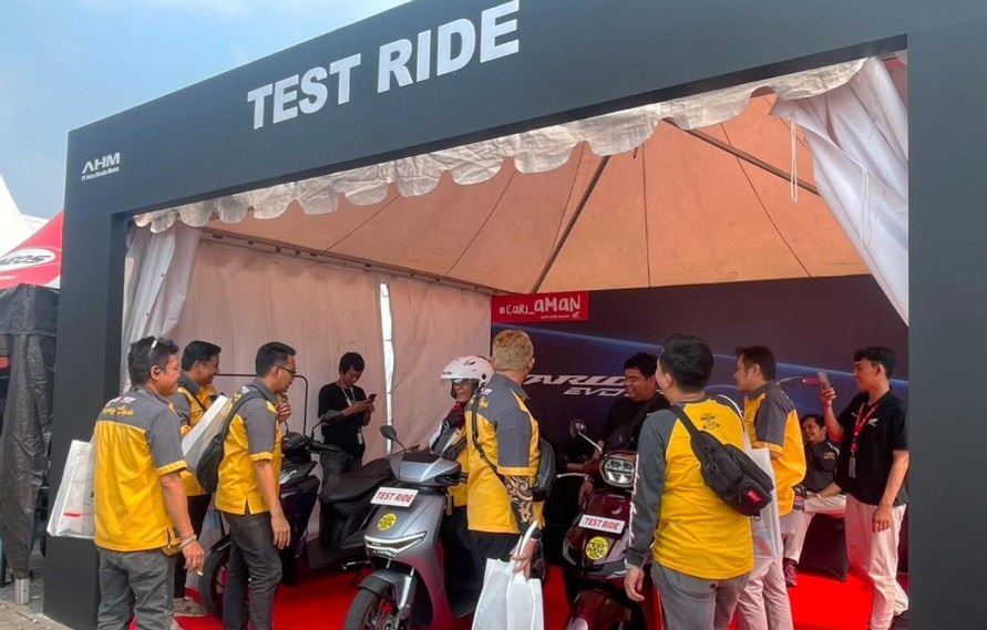 Jadi Salah Satu Aktivitas Favorit di GIIAS 2026, Riding Test Honda Diikuti 255 Pengunjung