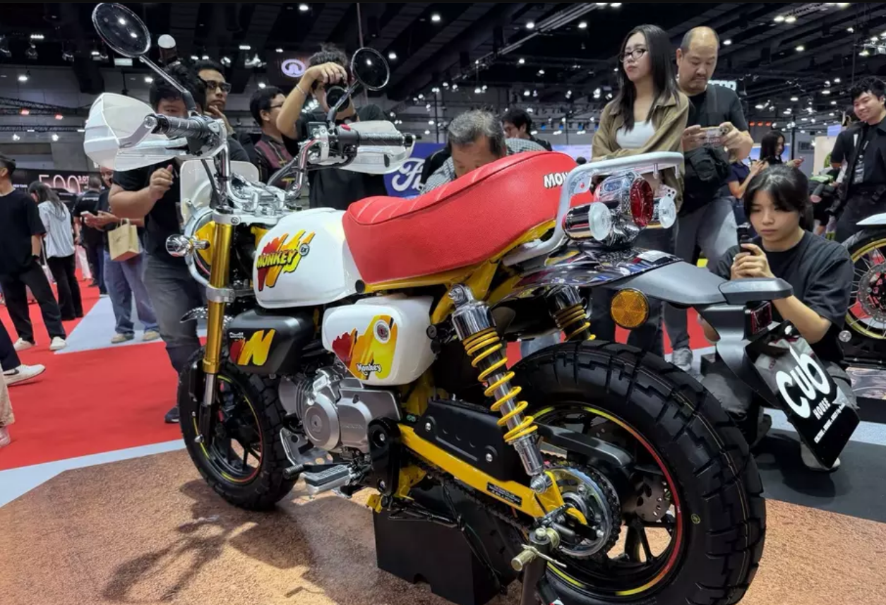 Honda Monkey EX Custom Edition Resmi Meluncur di Thailand, Tampil Gagah dengan Gaya Enduro