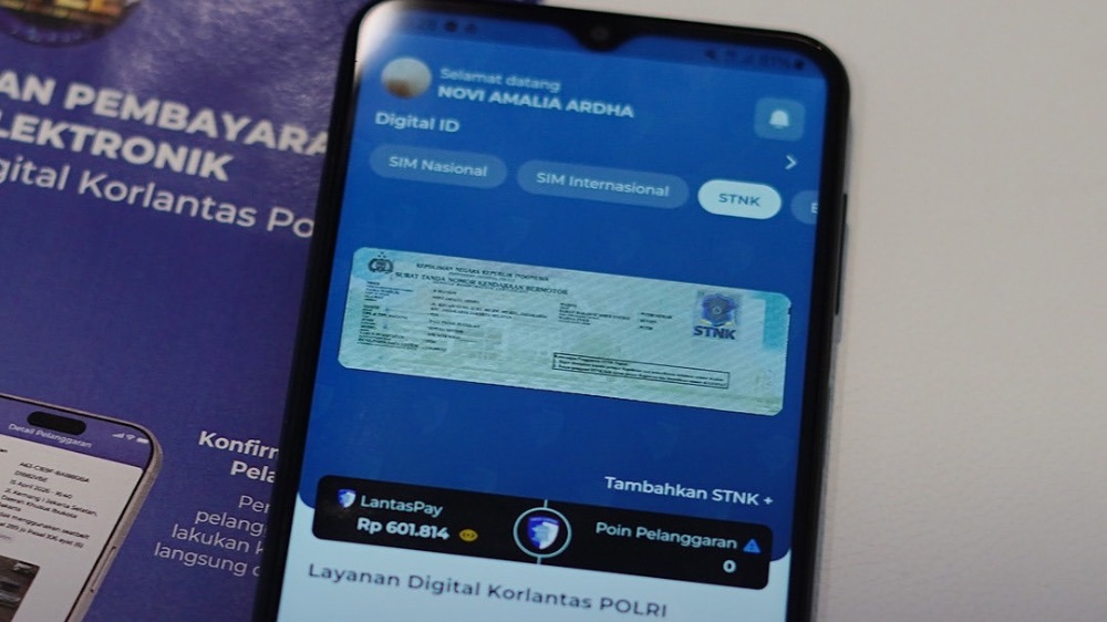 STNK Digital Hadir di Aplikasi Digital Korlantas, Ini Fungsi dan Cara Menggunakannya