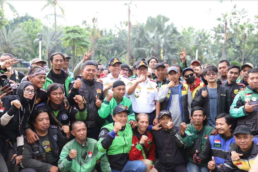 Dishub DKI Jakarta Dorong Penyediaan Fasilitas Shelter Khusus Ojol di Kawasan Komersial