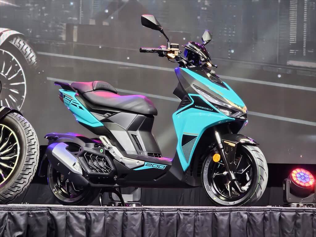 Morbidelli SC200SR Resmi Meluncur di Malaysia, Skuter Bergaya Sporty dengan Fitur Modern