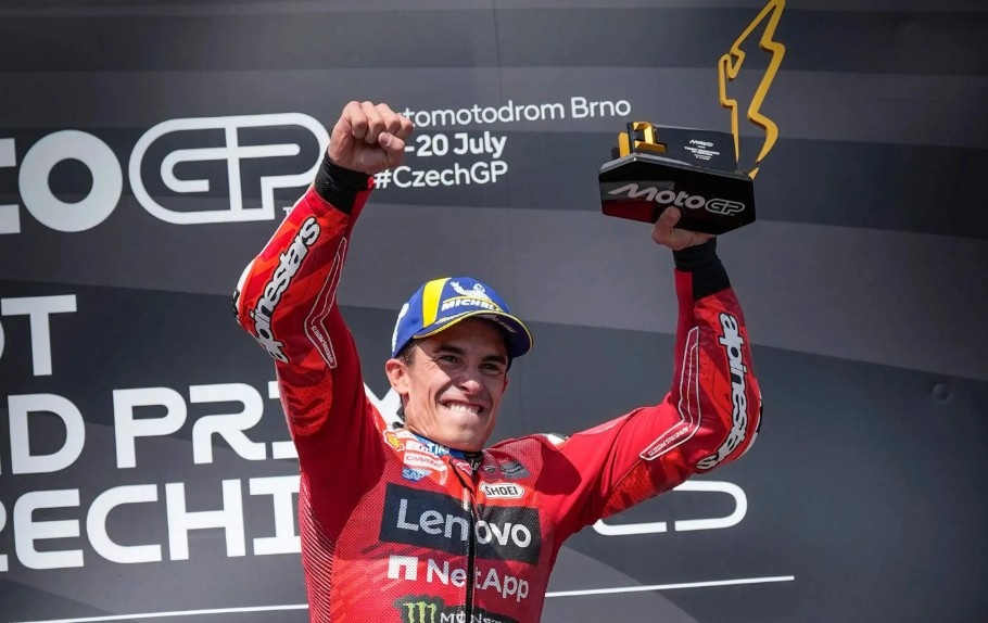 Menang di Brno, Marc Marquez Mulai Bikin Aprilia Ketar-ketir