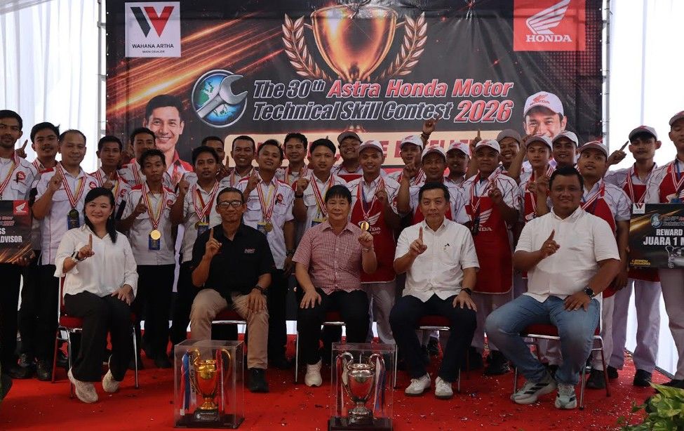 Ratusan Teknisi dan Service Advisor Honda Adu Skill di AHM Technical Skill Contest 2026 Regional Jakarta - Tangerang, Ini Daftar Pemenangnya!