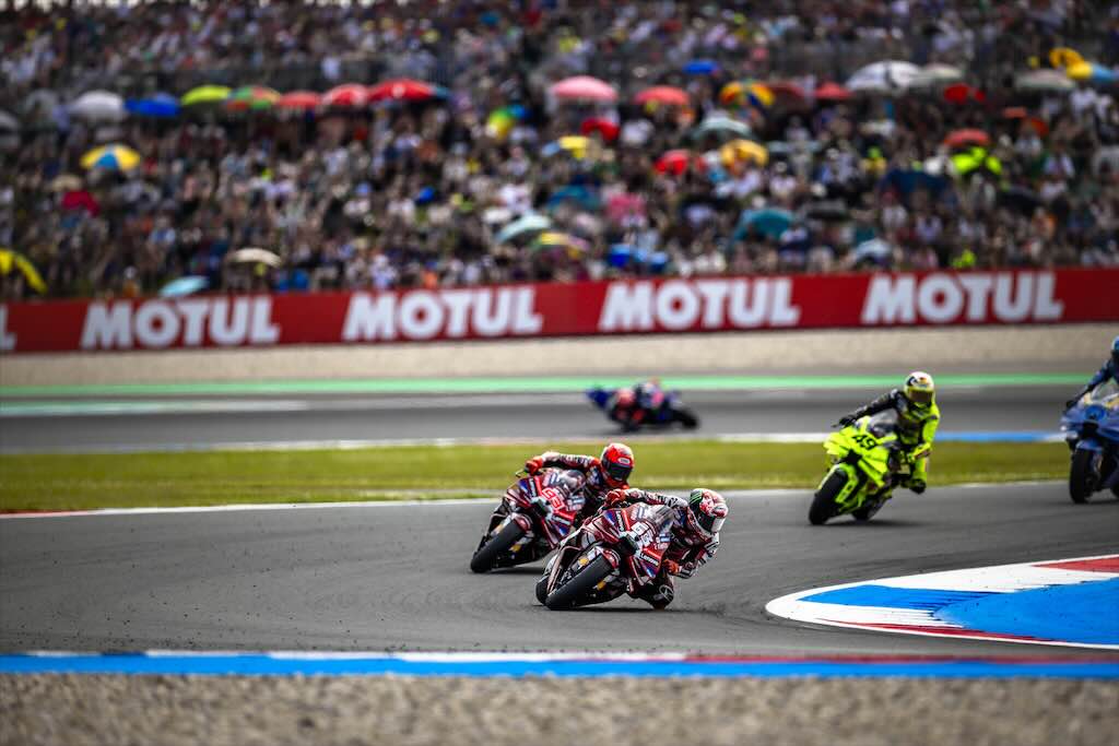 Ducati Pulang dengan Hasil Pahit di Assen, Marc Marquez Ketujuh dan Bagnaia Gagal Finis