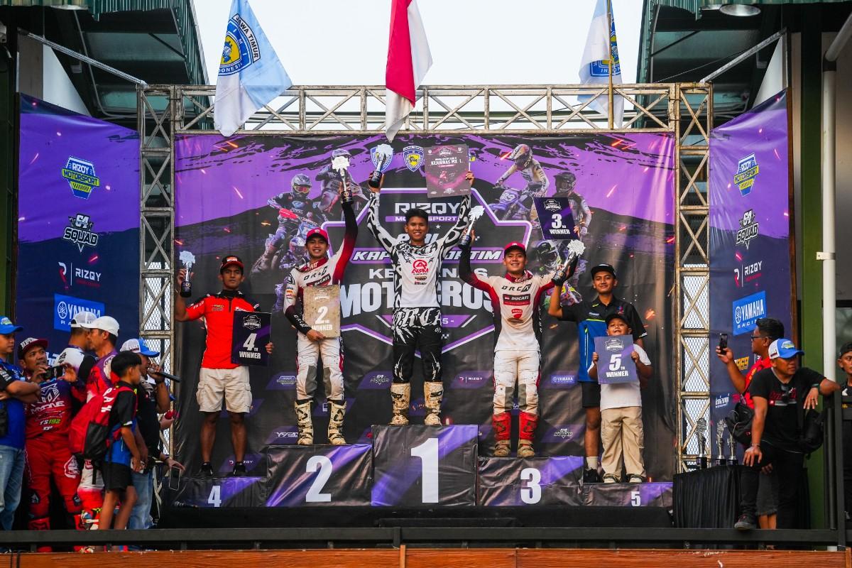 Ducati MX Team Indonesia Amankan Double Podium di Kejurnas Motocross 2026 Pasuruan