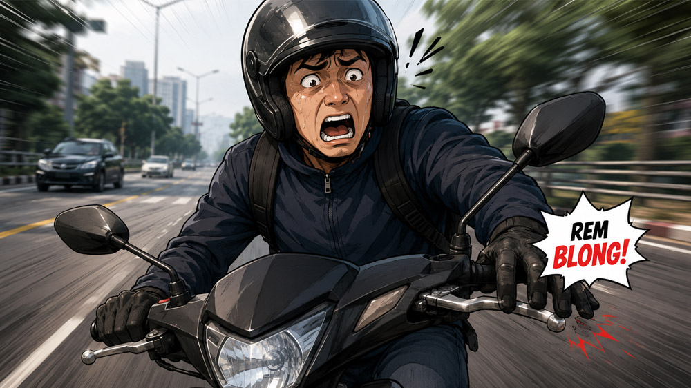 Bahaya Rem Blong! Ini Penyebab Utama yang Sering Disepelekan Pengendara