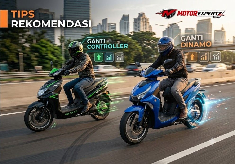 Ganti Controller vs Ganti Dinamo? Upgrade Motor Listrik Volta & Polytron Paling Efektif