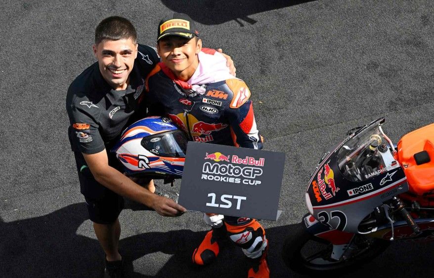 Bikin Bangga, Kiandra Ramadhipa Juarai Red Bull MotoGP Rookies Cup 2026 Jerman
