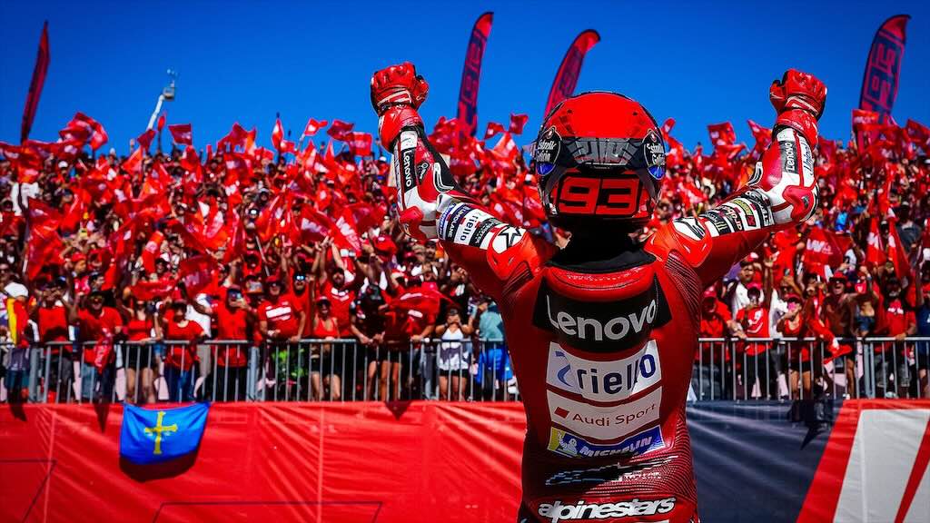 Marc Marquez Amankan Kemenangan di MotoGP Aragon 2026, Sukses Redam Acosta dan Bezzecchi