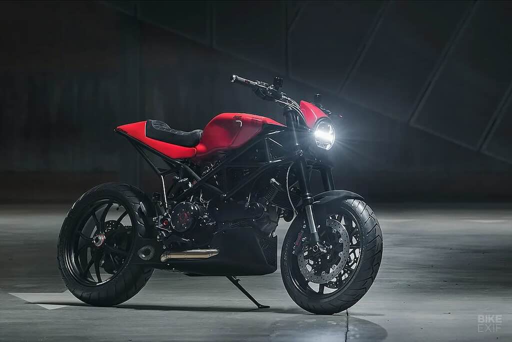 Ducati Multistrada 1000 DS Disulap Jadi Cafe Racer, Tampil Makin Sporty