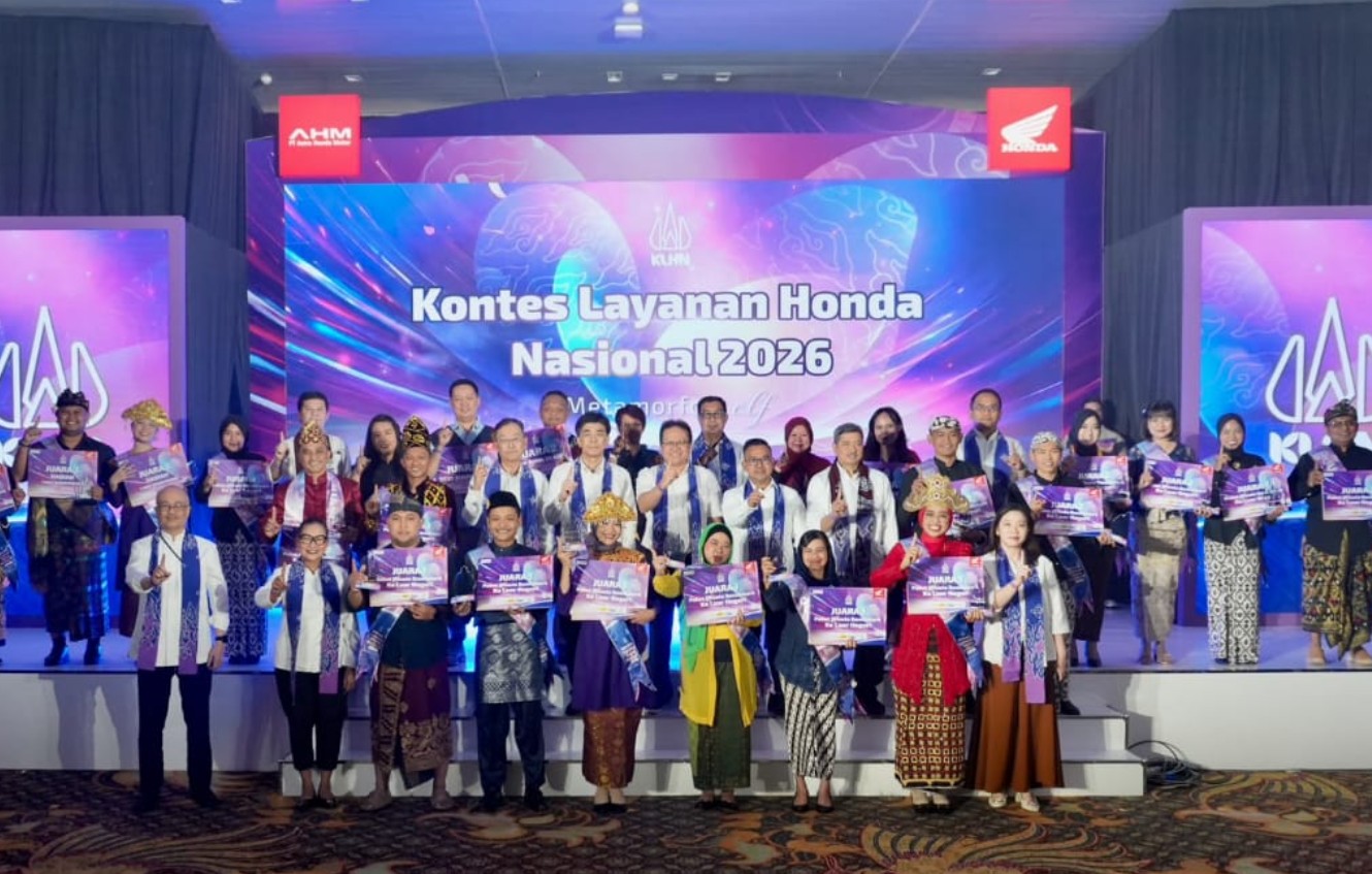 AHM Umumkan Pemenang Kontes Layanan Honda Nasional 2026, Astra Motor Bali Raih Best Main Dealer