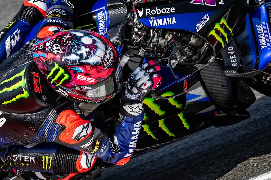 HJC Hadirkan Helm Fabio Quartararo Funky Diablo, Terinspirasi MotoGP Catalunya 2025