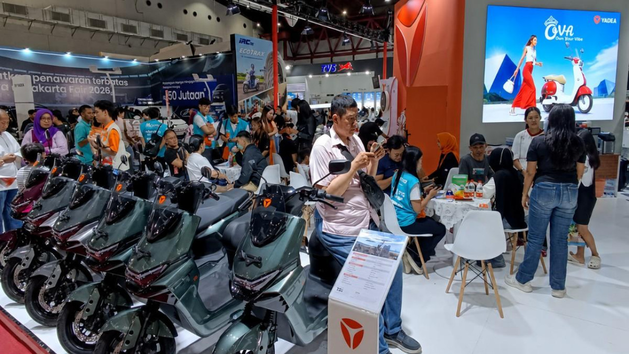 Besok Terakhir PRJ 2026! Yadea Kasih Promo Gila-gilaan, Benefit Tembus Rp10 Juta