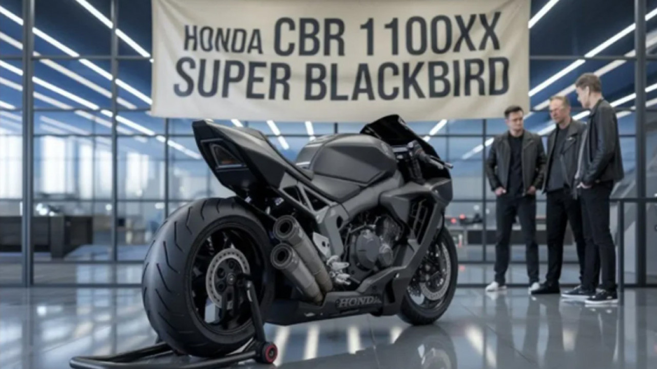Honda Blackbird 2026 Bangkit dari Kubur! CBR1100XX Kembali dengan Tenaga Brutal & Aura Touring Sultan