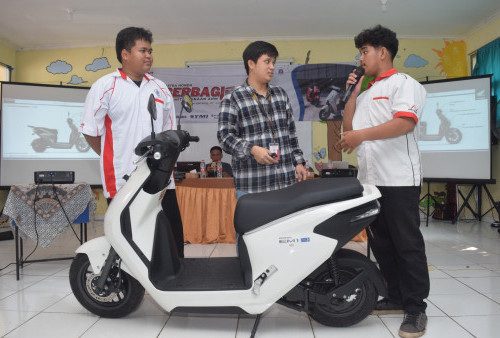 Astra Honda Gelar Acara Seru Bareng Siswa SMK