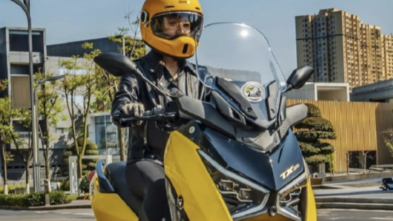 Skutik Baru dari China Ini Bikin Heboh, Tampil Mirip Yamaha XMAX dengan Teknologi Modern 