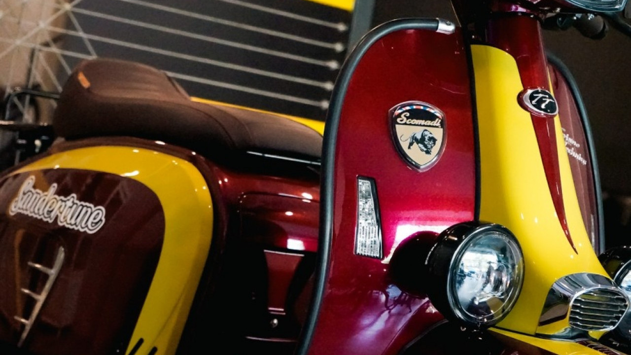 Dibanderol Rp 121 Jutaan, Begini Spesifikasi Scomadi Turismo Technica 200w Frank Sanderson Edition II
