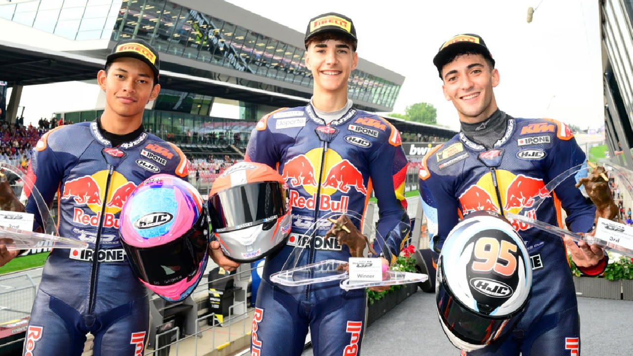 Performa Gemilang Veda Ega Pratama Kini Bertengger di Peringkat 2 Klasmen Red Bull Rookies Cup 2025