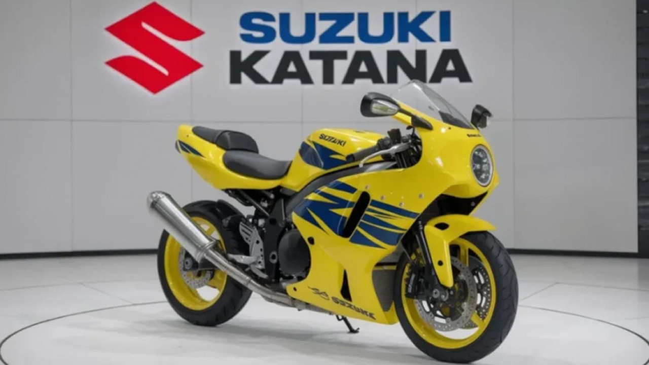 Dari Mobil Pindah ke Motor, Suzuki Katana 2025 Diluncurkan dengan Evolusi Neo-Retro 999cc