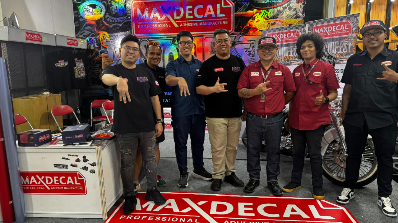 MaxDecal Pacu Kreativitas Builder Lewat Stiker di KUSTOMFEST 2025