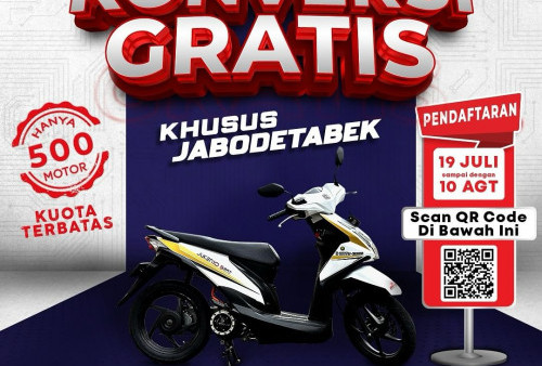 Gratis Modifikasi dan Konversi Motor Bensin ke Listrik dari BRT, Buruan Daftar Bradsis!