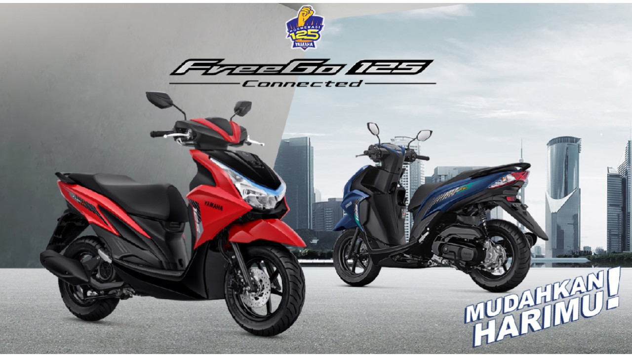 Yamaha FreeGo 125, Skutik yang Fitur-Fiturnya Setara NMAX Tapi Ukurannya Lebih Kompak