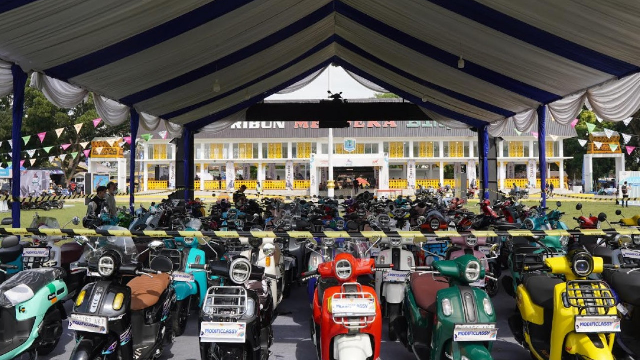 Modificlassy Yamaha di Binjai, Puluhan Fazzio dan Filano Modifikasi Tampil Keren