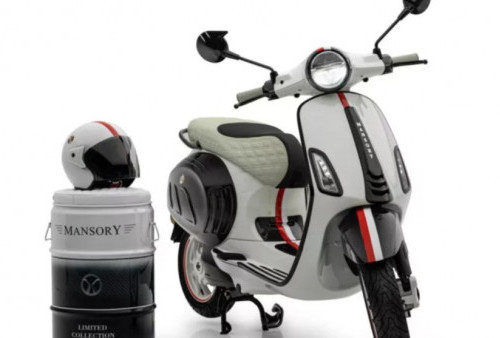 Mansory Garap Vespa Elettrica Monaco Edition, Produksi Terbatas Cuma 99 Unit!