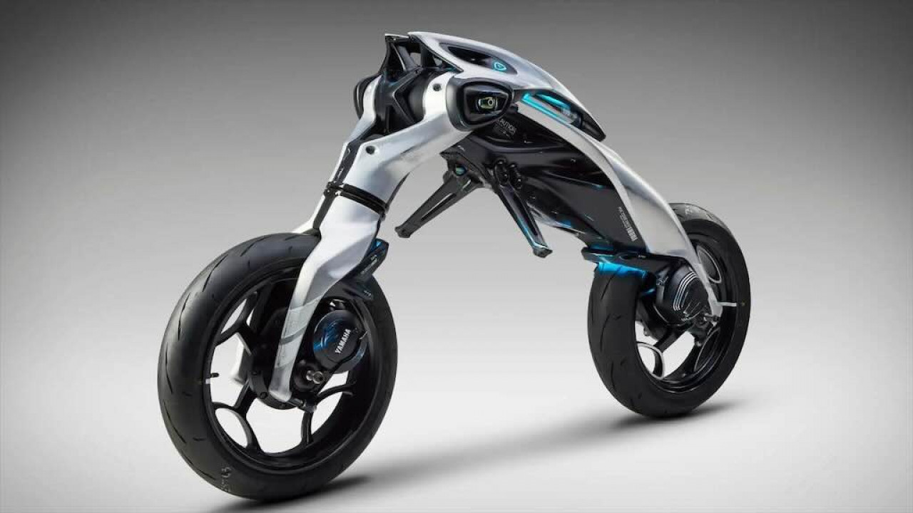Motor Konsep Yamaha dengan Teknologi AI Sukses Raih Red Dot Design Award 2026