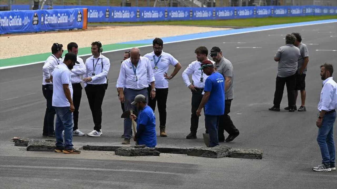 Kembali Bermasalah, Sirkuit MotoGP Brasil Terpaksa Ditutup Lagi Akibat Aspal Rusak