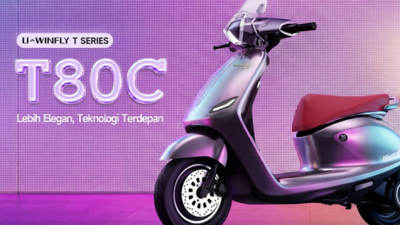 Di Tengah Kenaikan BBM, Motor Listrik U-Winfly T80C Jadi Alternatif Menarik