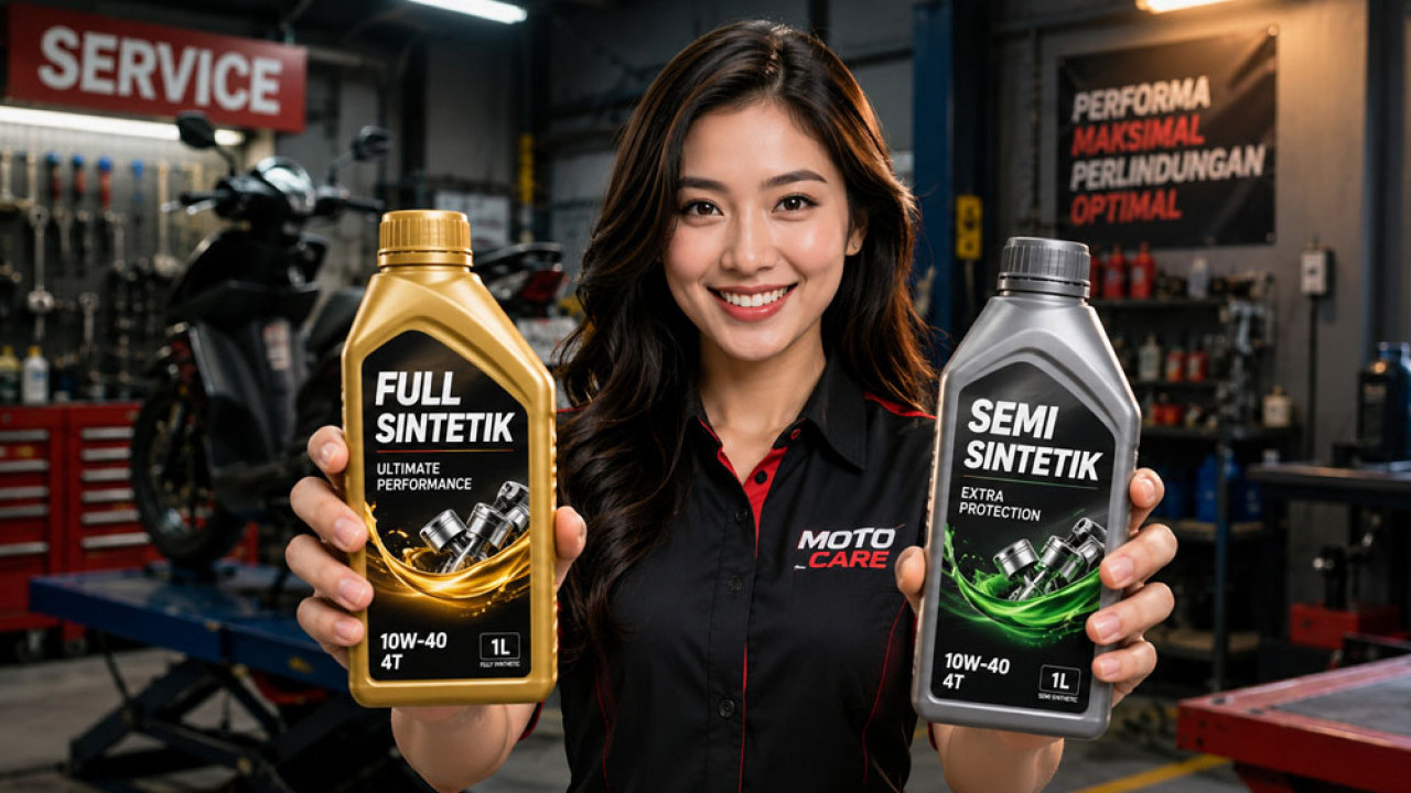 Oli Motor Full Synthetic vs Semi Synthetic, Mana yang Lebih Bagus?