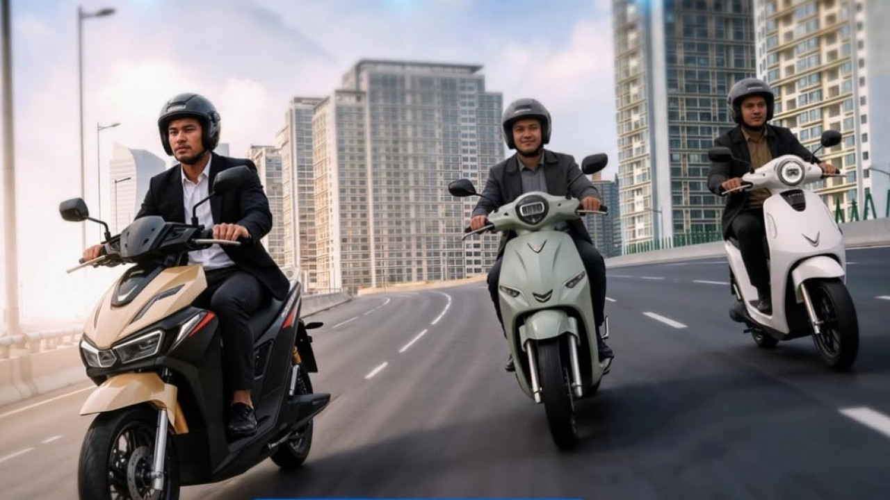 Tantang Kompetitor! VinFast Resmi Buka Pemesanan Motor Listrik Sistem Swap Baterai