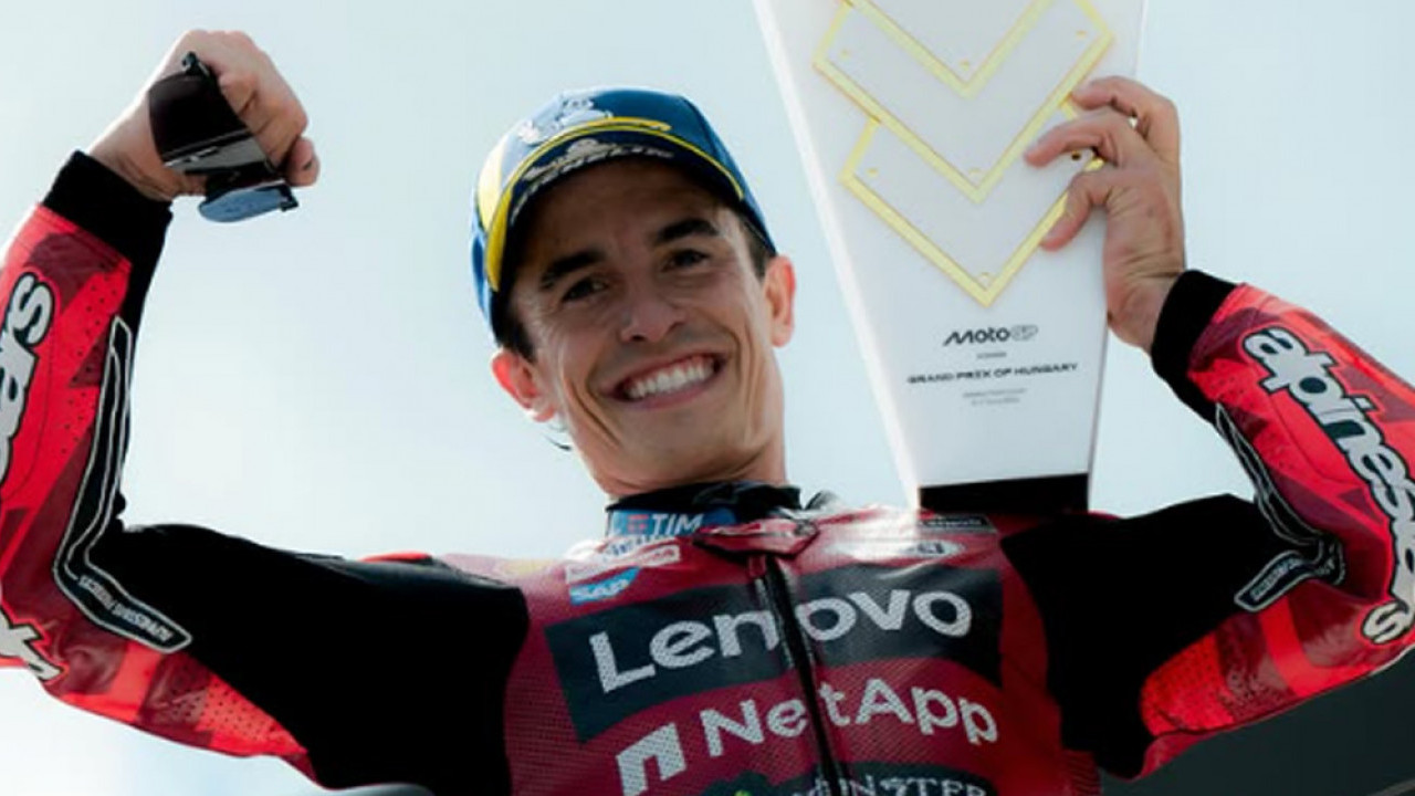Menang di MotoGP Hungaria 2026, Marc Marquez Naik Tiga Peringkat di Klasemen MotoGP 2026