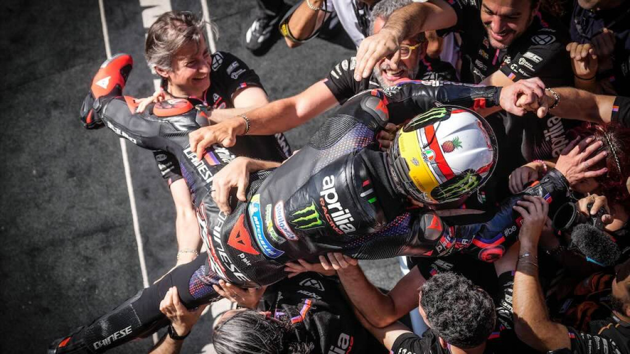 Tampil Tanpa Celah, Marco Bezzecchi Sukses Kunci Podium Juara di MotoGP Mugello 2026