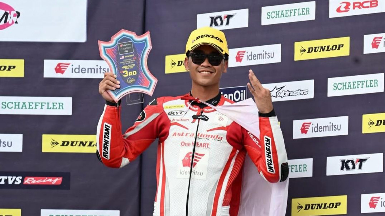 Hasil Race 1 ARRC Sepang 2026: Herjun Atna Firdaus Finish P3