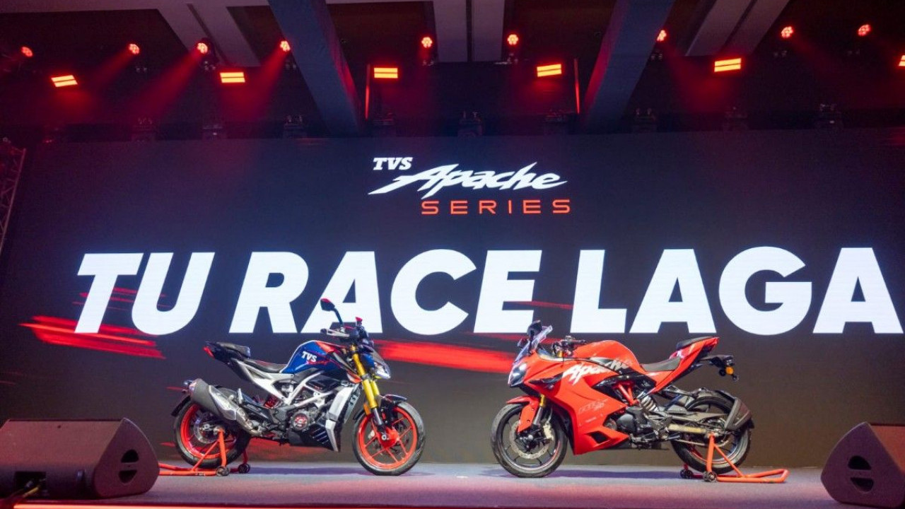 TVS Apache Rayakan 7 Juta Pelanggan Lewat Kampanye Global 'Tu Race Laga'