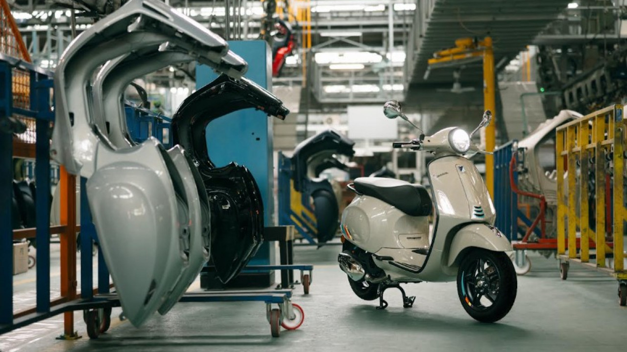 Piaggio Resmi Kantongi Perlindungan Merek 3D untuk Desain Vespa Primavera