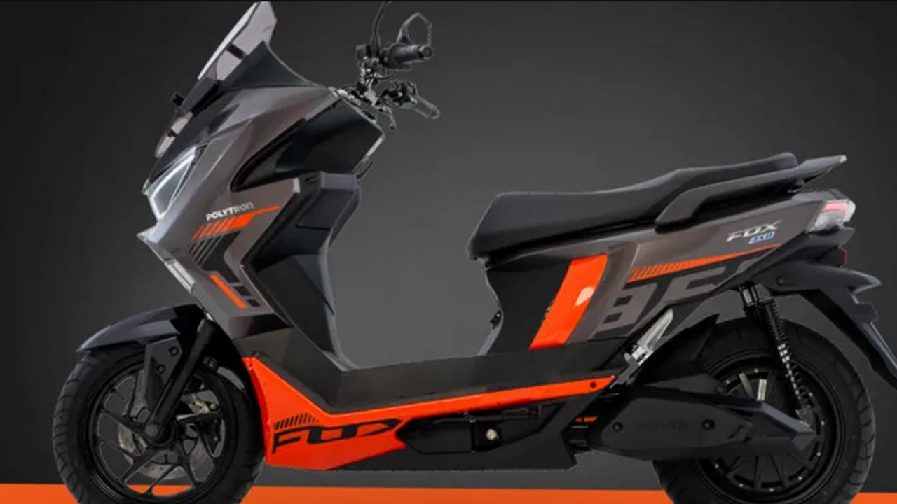 Polytron Fox 350 Resmi Diluncurkan, Desain Bak Kombinasi Yamaha Aerox dan Honda PCX