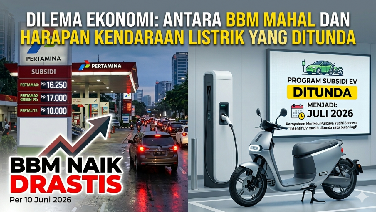 BBM Naik Drastis, Bagaimana Nasib Rencana Subsidi Kendaraan Listrik yang Dinantikan Masyarakat?