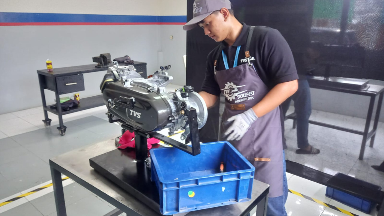 Asah Keterampilan Mekanik, TVS Gelar Skillfest Indonesia 2025
