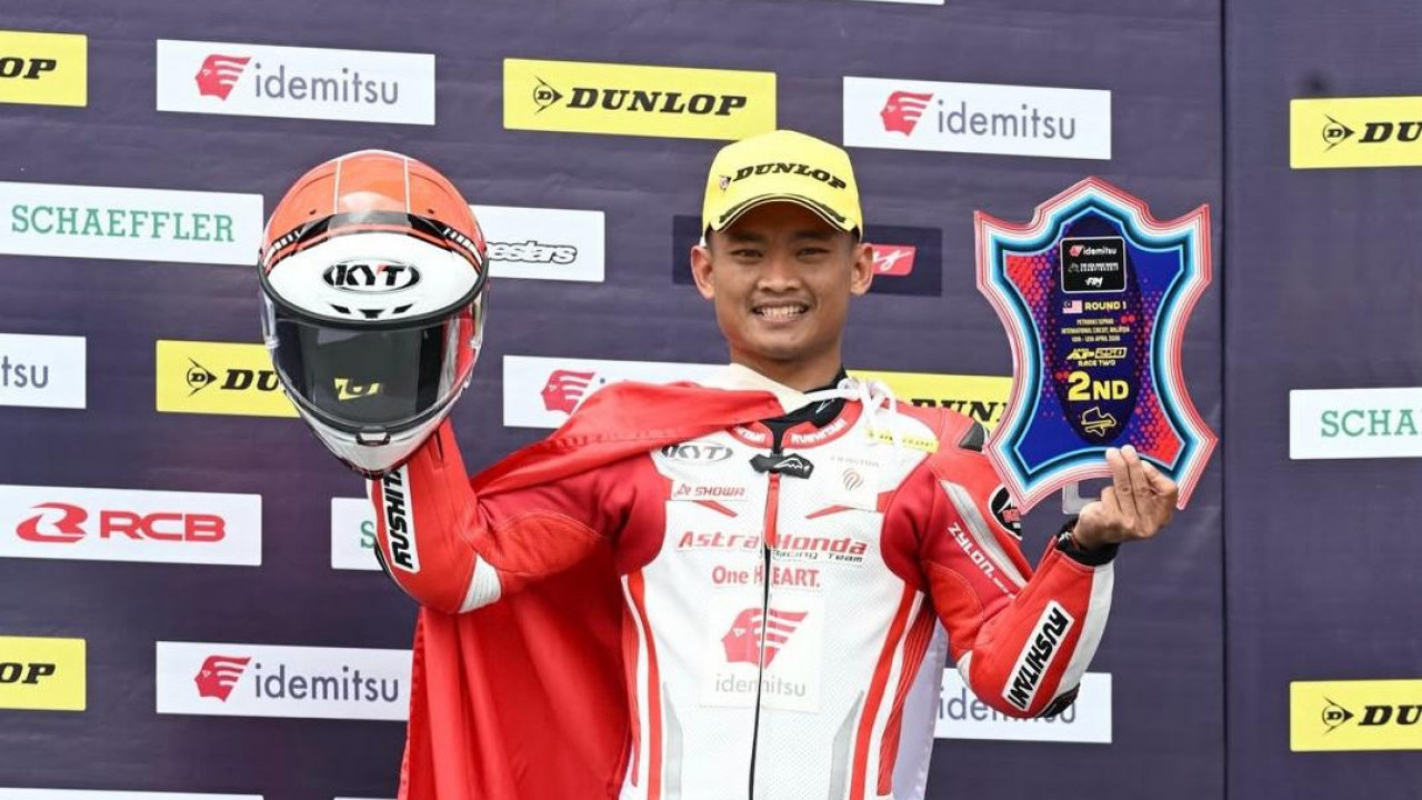 AHRT Panen Podium di ARRC 2026 Sepang, Rheza Danica dan Herjun Atna Gak Ada Obat!
