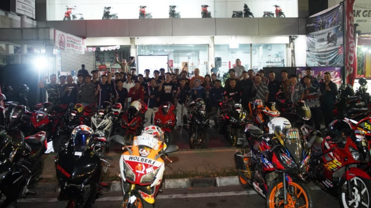 'NGOPDUL'  Komunitas Honda Bogor Satukan Pecinta Motor Sport Lewat Agenda Kopdar Penuh Keakraban