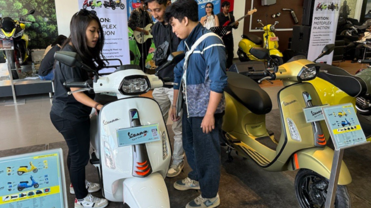 Piaggio Indonesia Hadirkan Pengalaman Berkendara Premium di Awal 2025