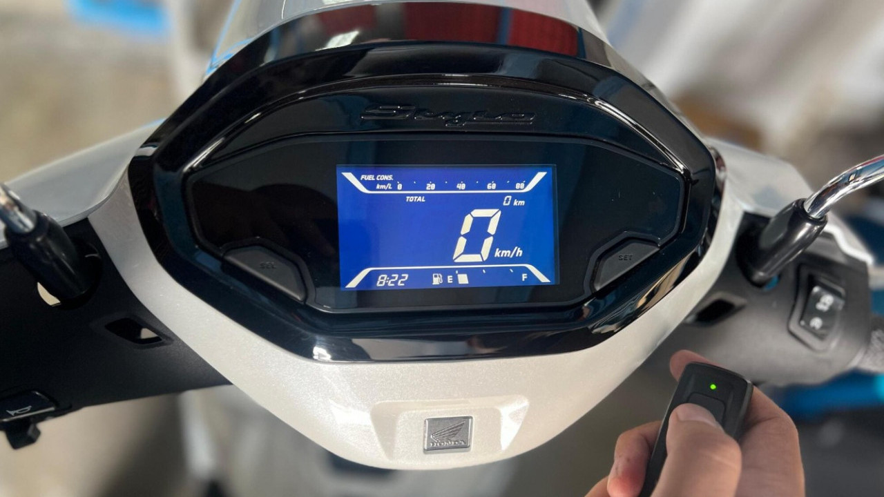 Fitur Keamanan Honda Stylo 160, Ini Cara Mudah Aktifkan Anti-Theft Alarm 