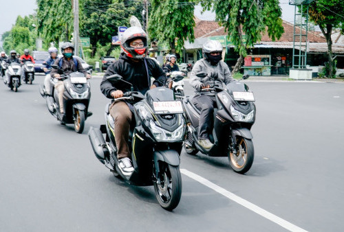 MAXi FLASH TRIP: Uji Ketangguhan LEXi LX 155 Lewati Jalur Padat dan Berkelok di Pulau Dewata