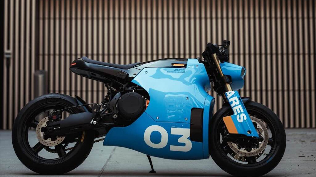 Motor Listrik Konsep Jadi Kenyataan, Real Motors ARES Tampil dengan Gaya Neo Cafe Racer