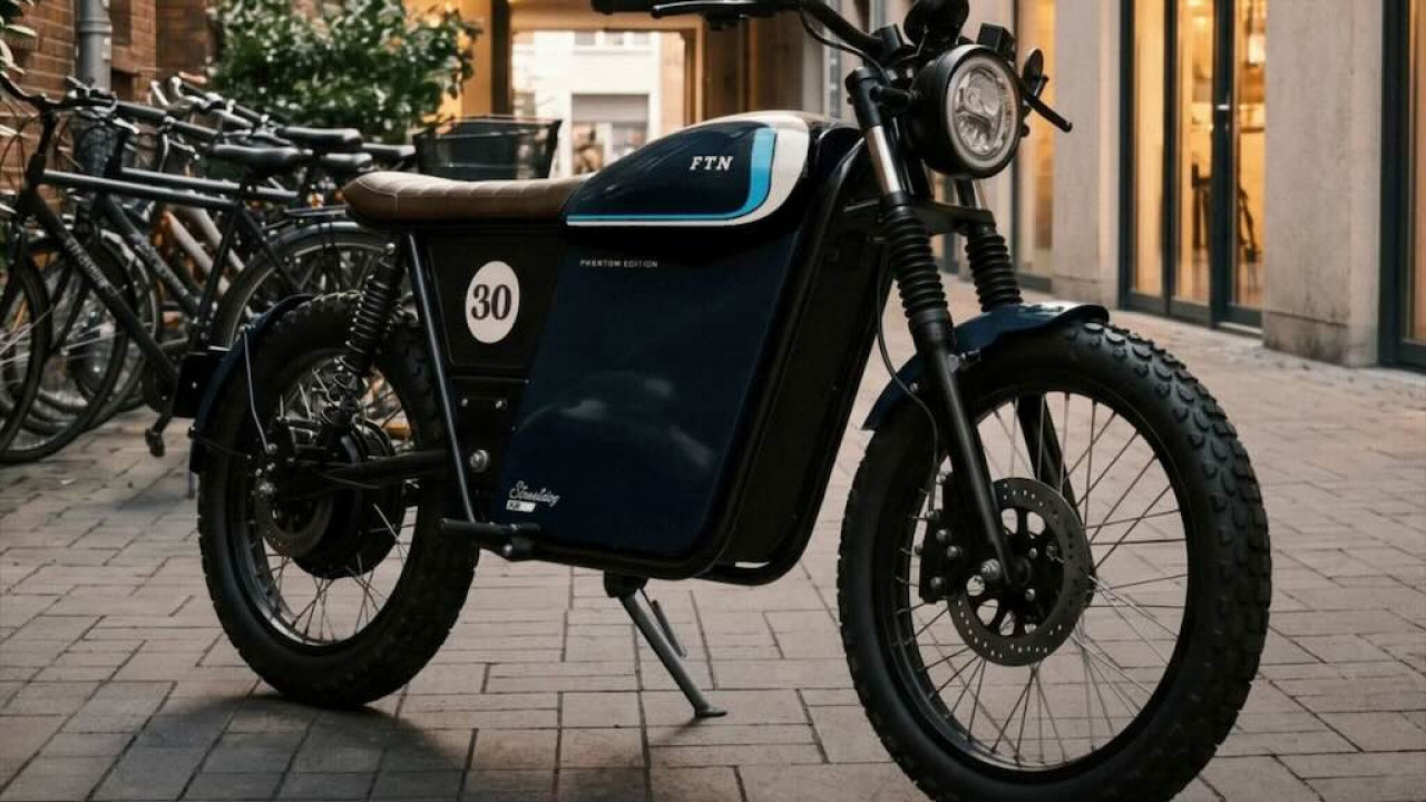 FTN Motion Streetdog Phantom, Motor Listrik Asal Selandia Baru yang Cuma Diproduksi 30 Unit