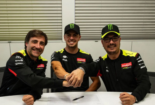 Fabio Di Giannantonio Lanjut di Pertamina Enduro VR46, Bakal Geber GP25 Musim Depan