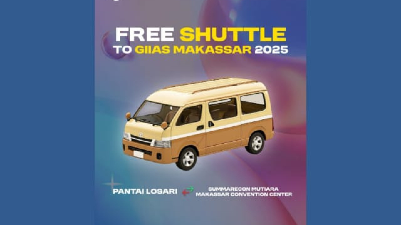 GIIAS Makassar 2025 Siap Digelar Besok! Ada Shuttle Bus Gratis, Ini Jadwal dan Titik Jemputnya!